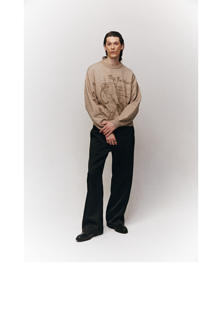 Portrait Openwork Sweater