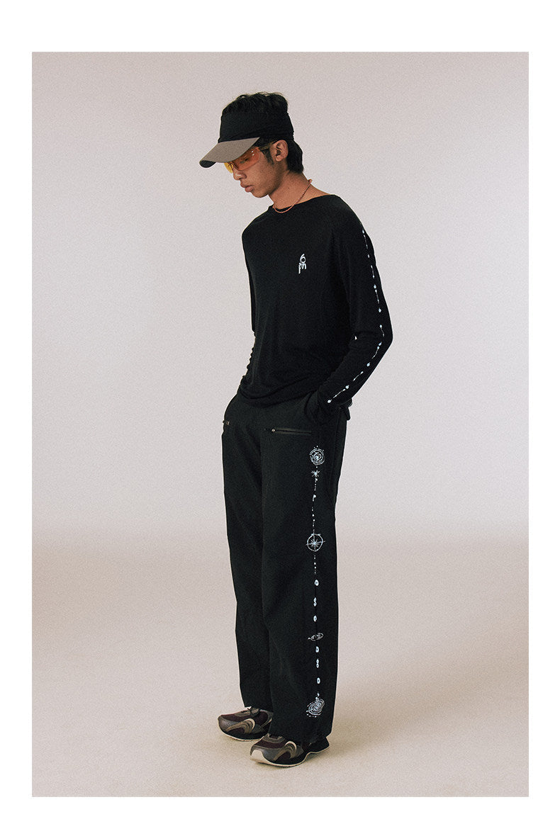 Waterproof and Oil-Resistant Functional Casual Pants