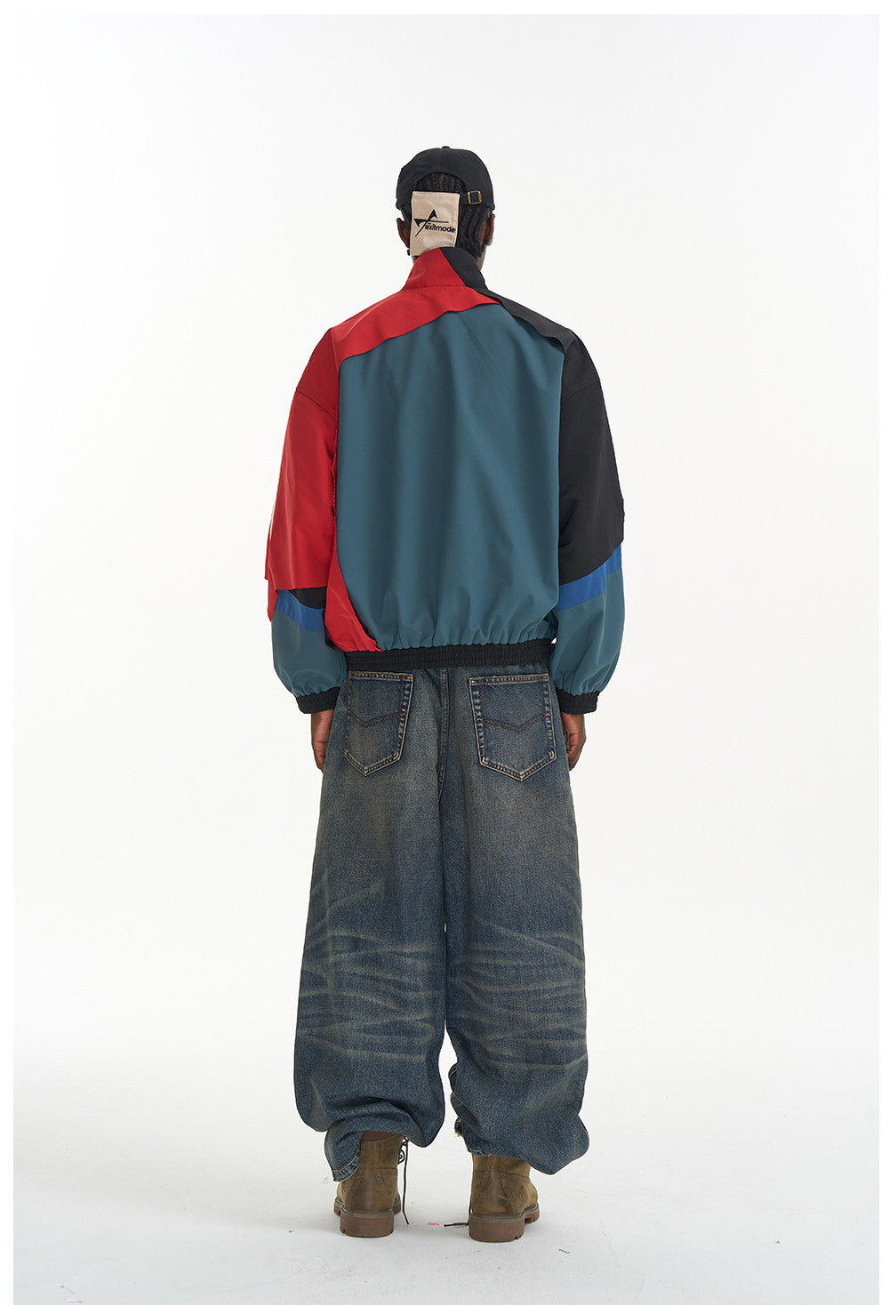 Color Block Sports Jacket