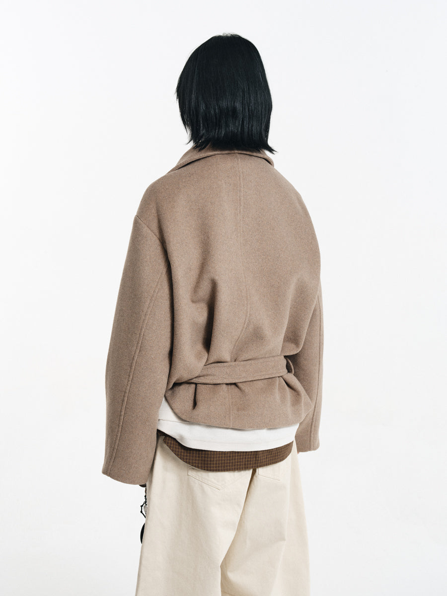 Sheep Wool Overcoat