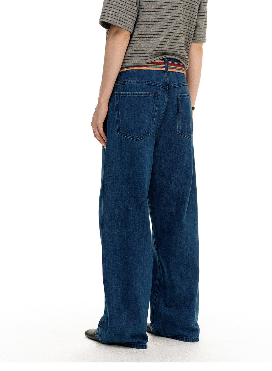 Heavyweight Wide Straight-Leg Jeans