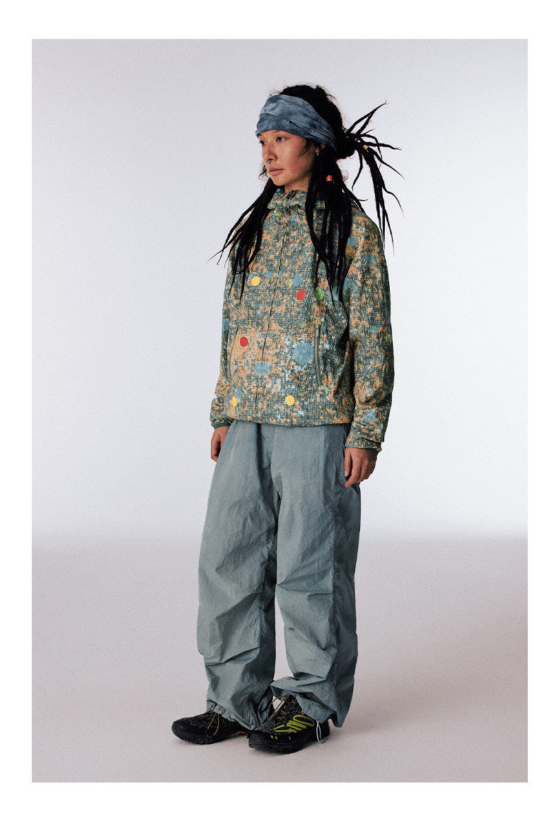 Bionic Surface Check Pattern Jacket
