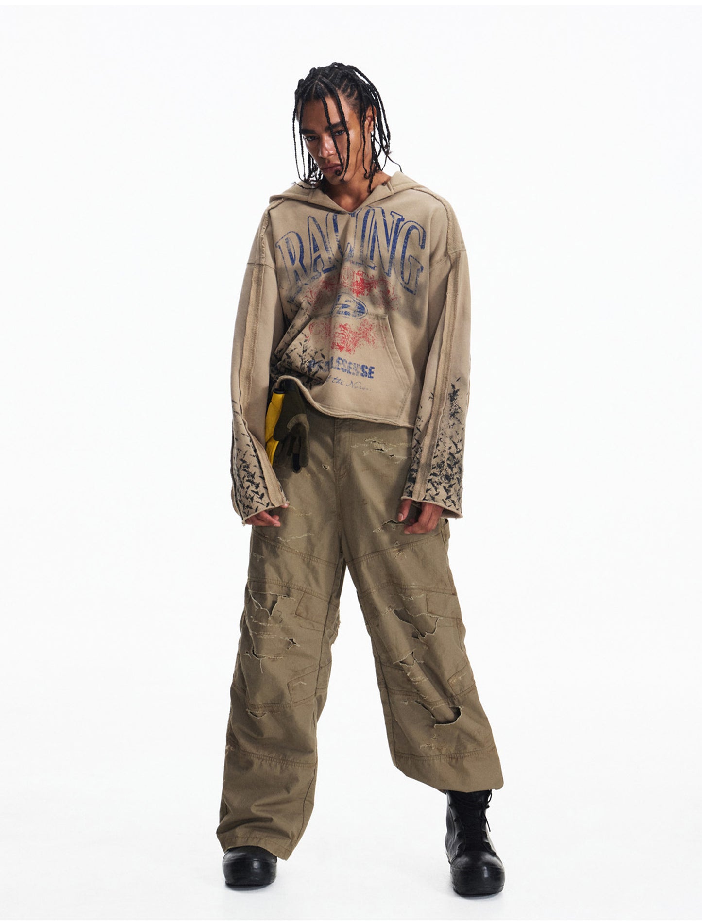 Workwear Style Lightweight Denim