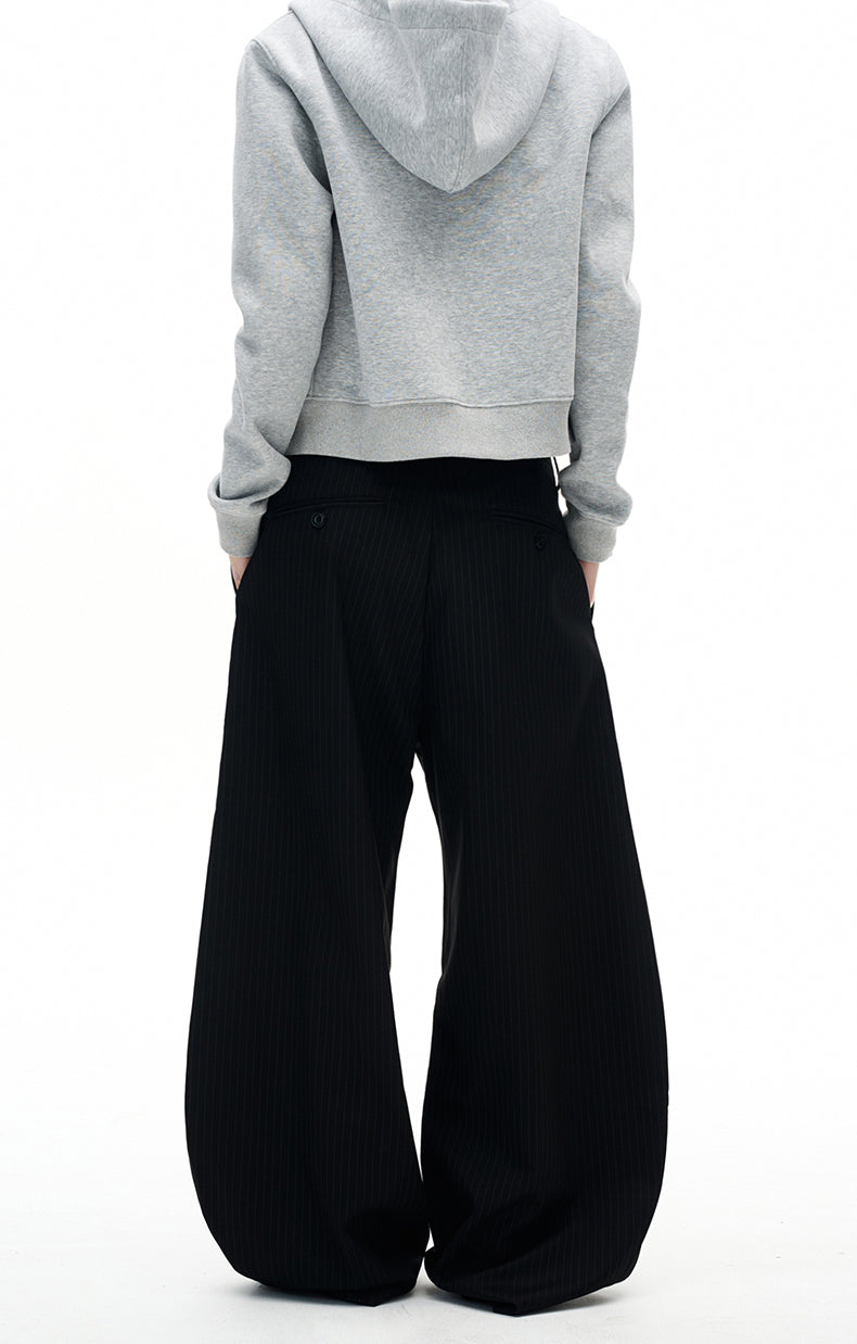 Retro Stripe Casual Pants