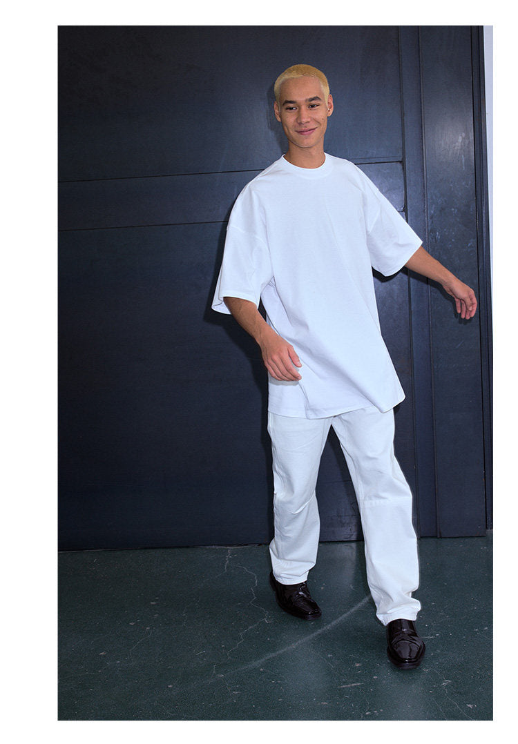 100% Cotton Extra-Long Oversized T-Shirt