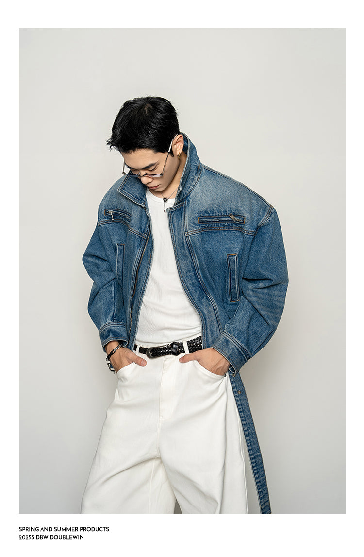 Retro-Wash Denim Jacket