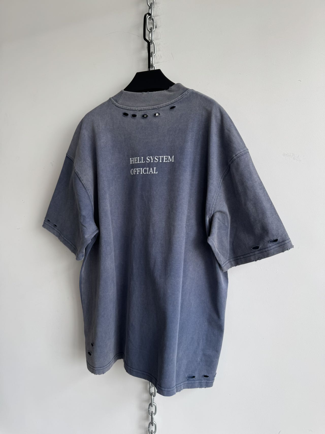 Heavy Damage Washed Wide Edge T-Shirt