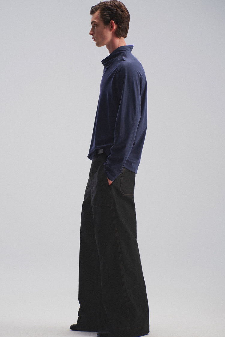 Lyocell-Wool Blend T-Shirt