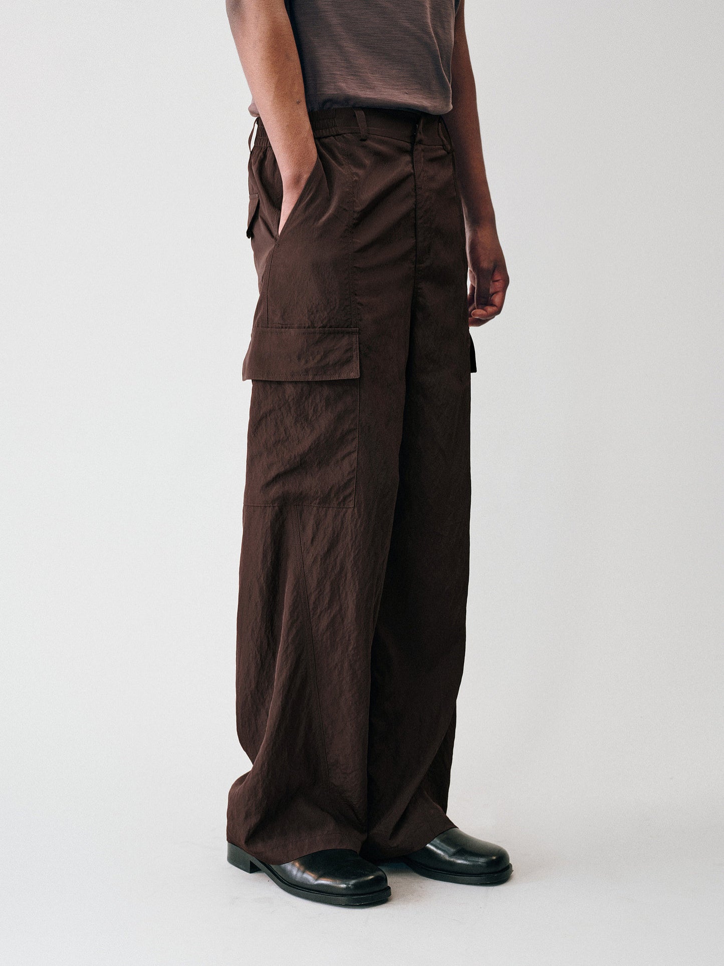 Lightweight Drape Cargo Pants