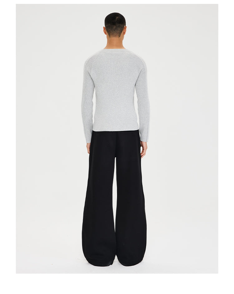 A-line cut sweatpants
