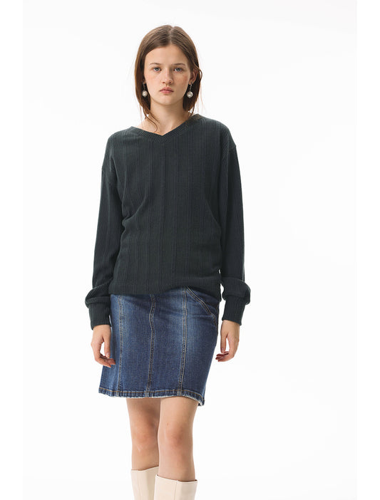 Fleece Maillard Style 2-Piece Adjustable Buttoned Sweater
