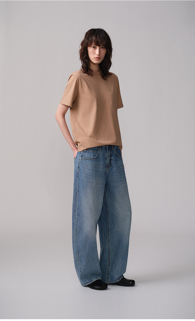 Vintage Washed Scimitar Jeans