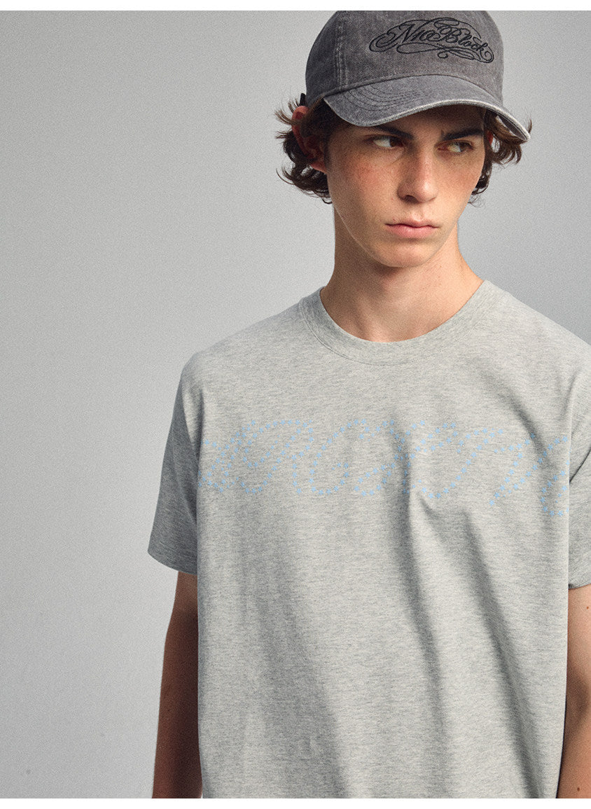 Narrow Round-Neck Standard T-Shirt