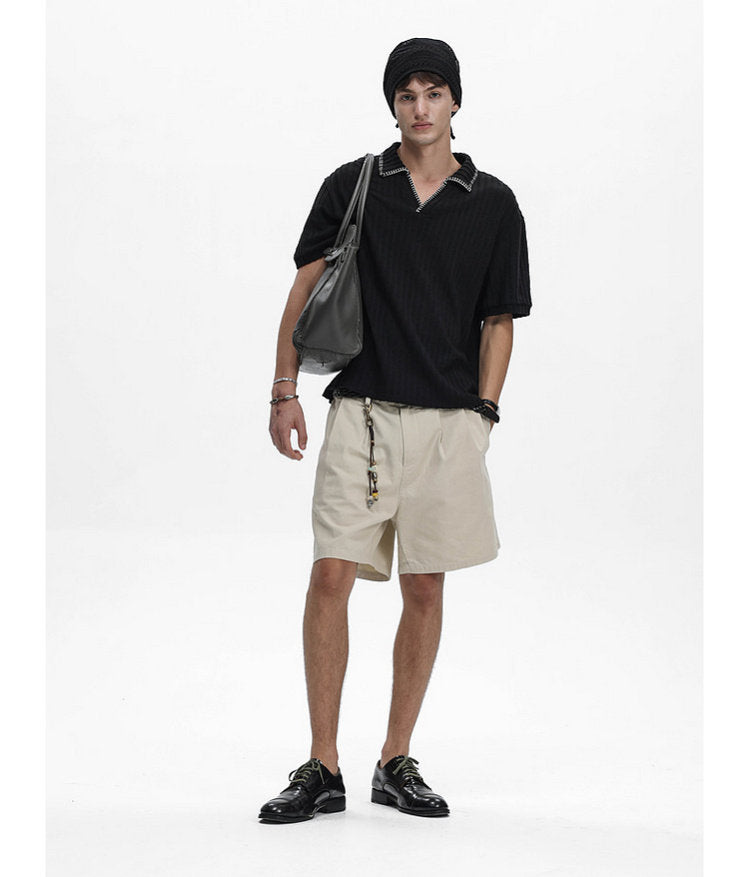 Hand-embroidered Polo Shirt