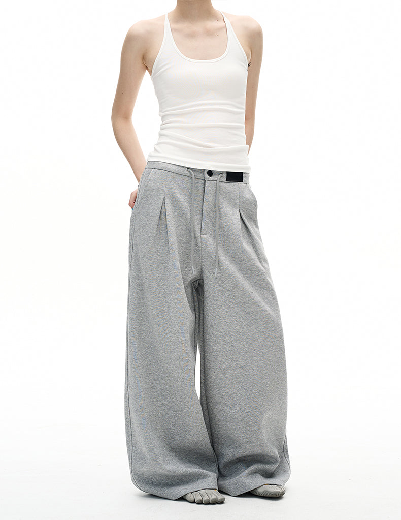 Drape Wide Leg Sweatpants