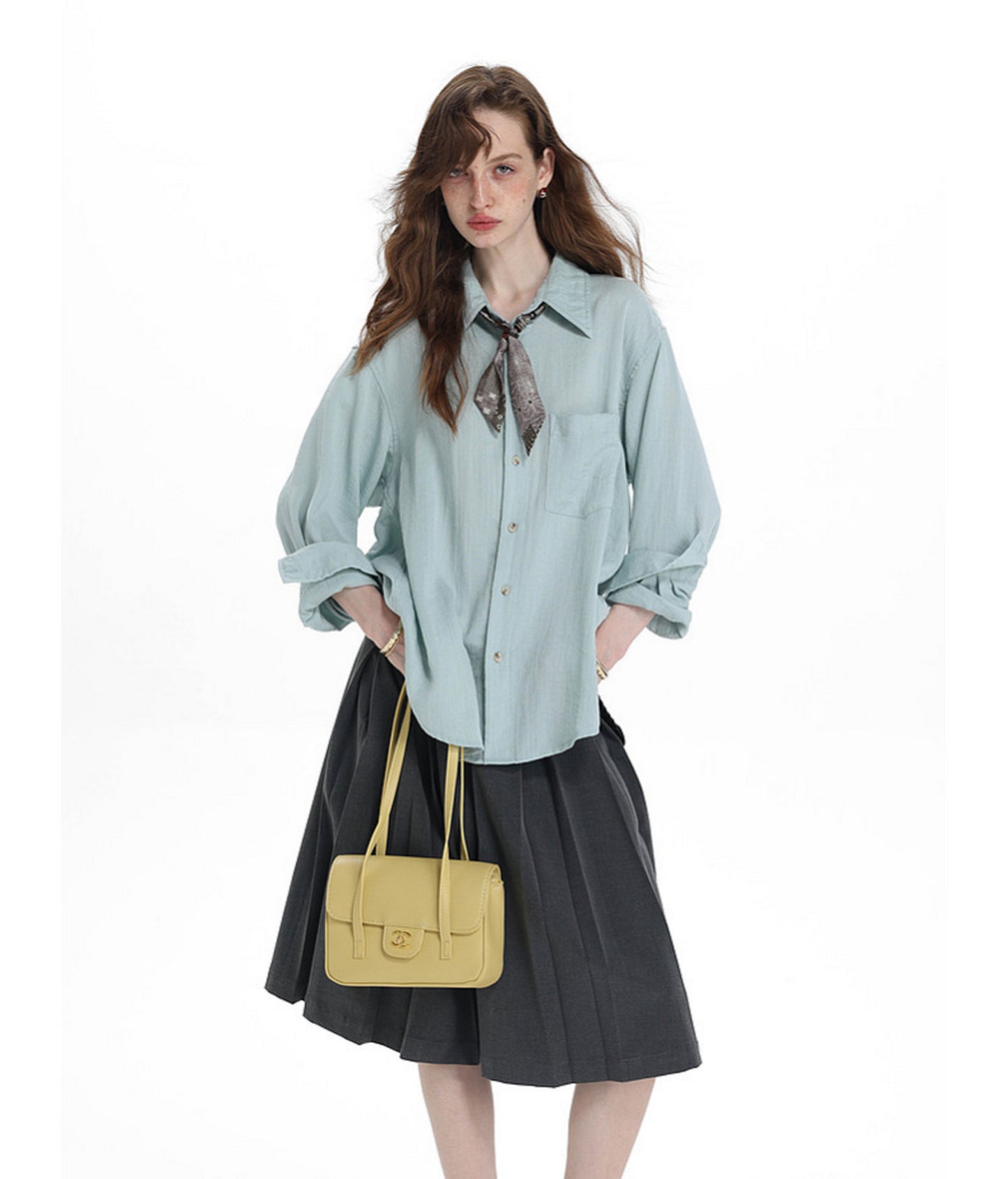 Relaxed Linen-Lyocell Blend Shirt