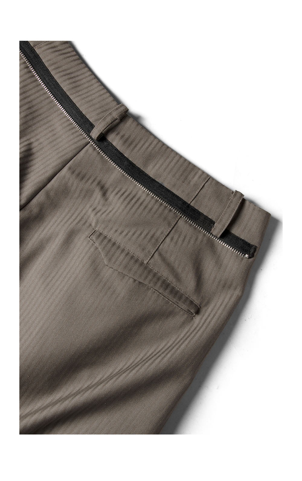 Striped Drape Casual Pants