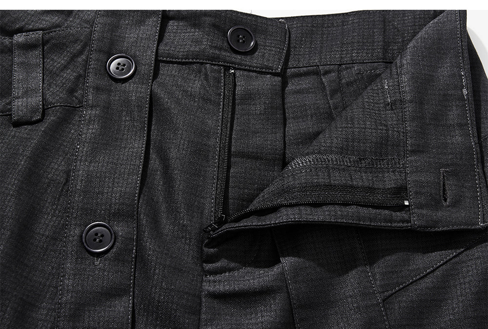 Turn-up Check Pattern Shorts