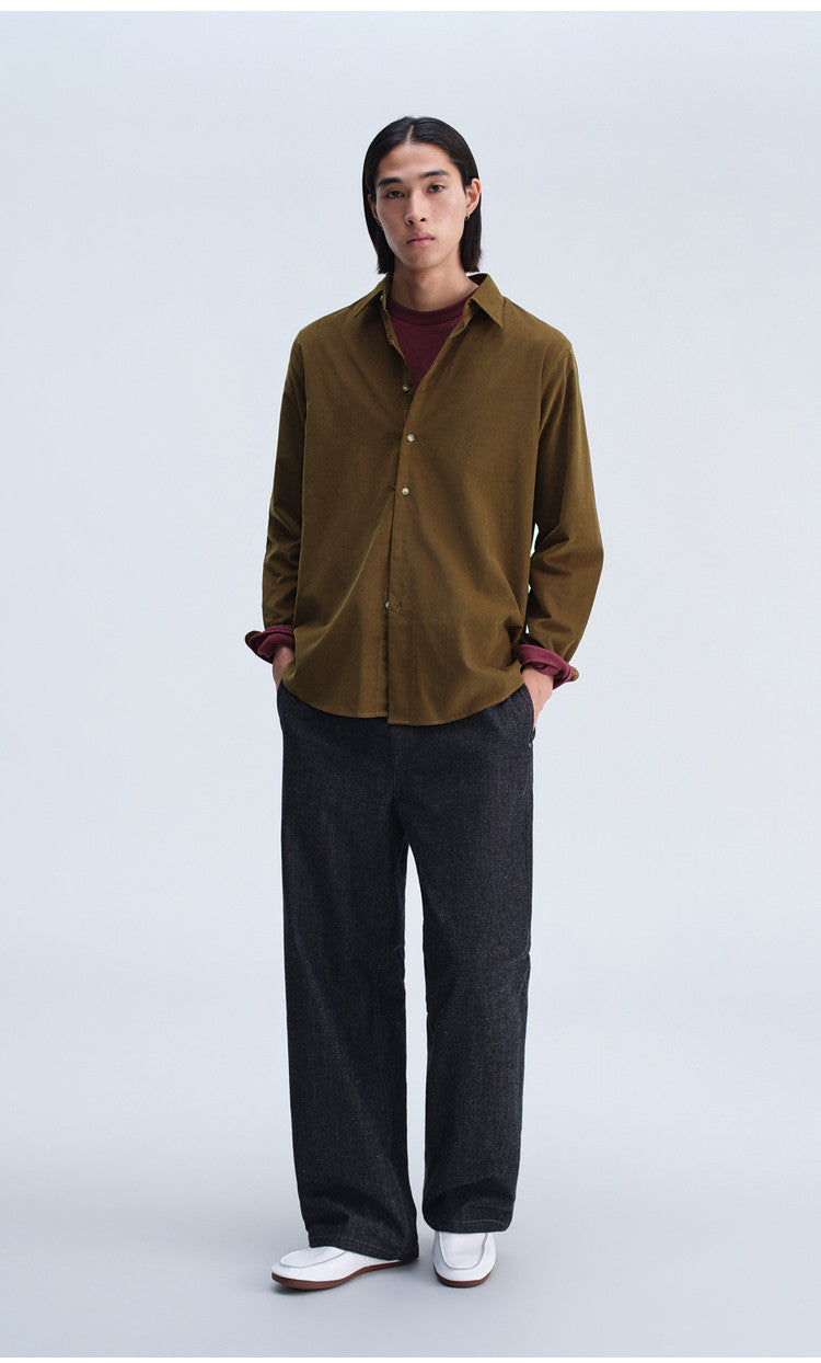 Retro Corduroy Shirt