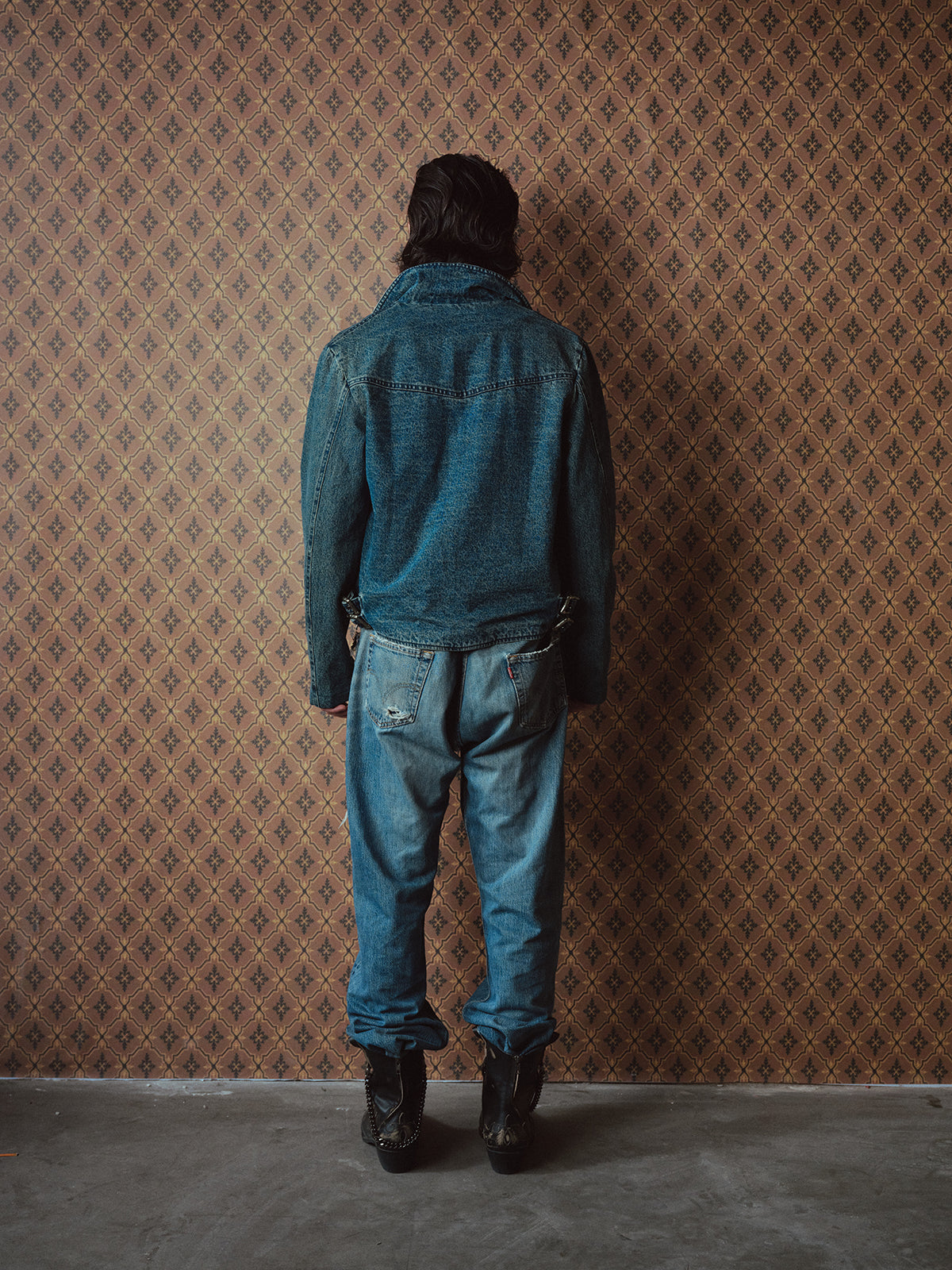 Denim Motorcycle Jacket