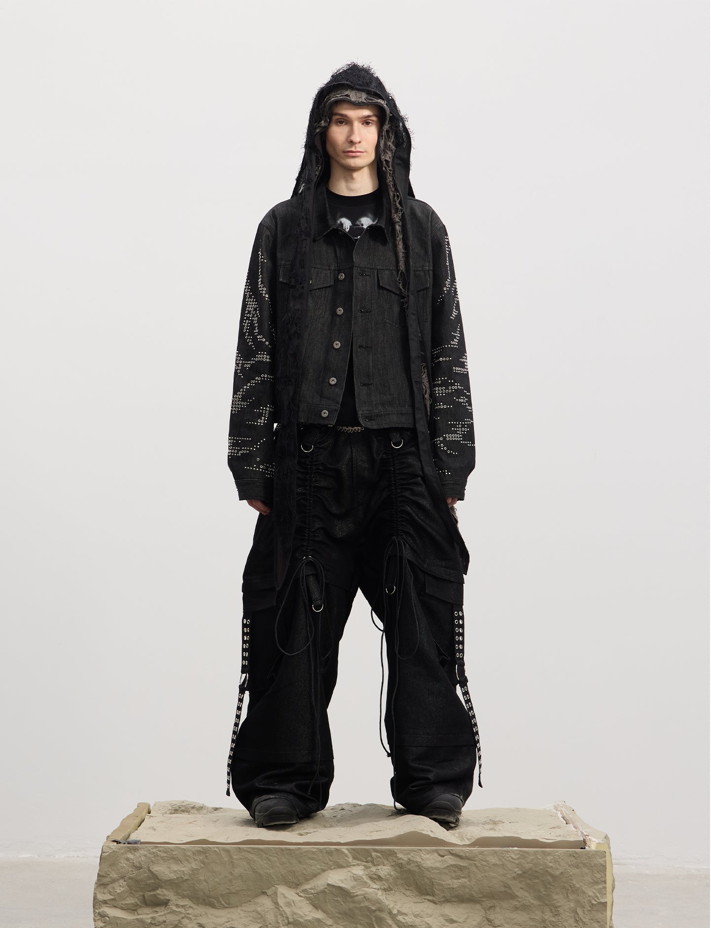 Deconstruction Design Work Jeans