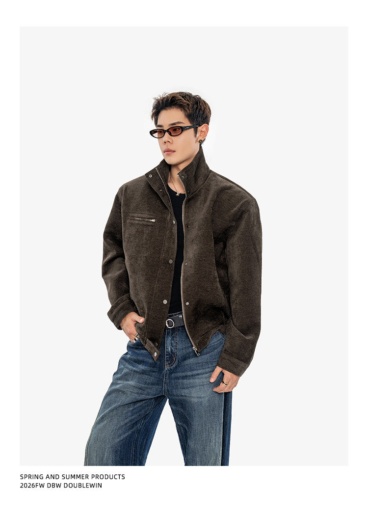 Simple Corduroy Jacket