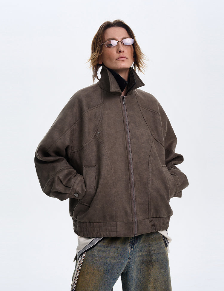 Barn Style Suede Jacket