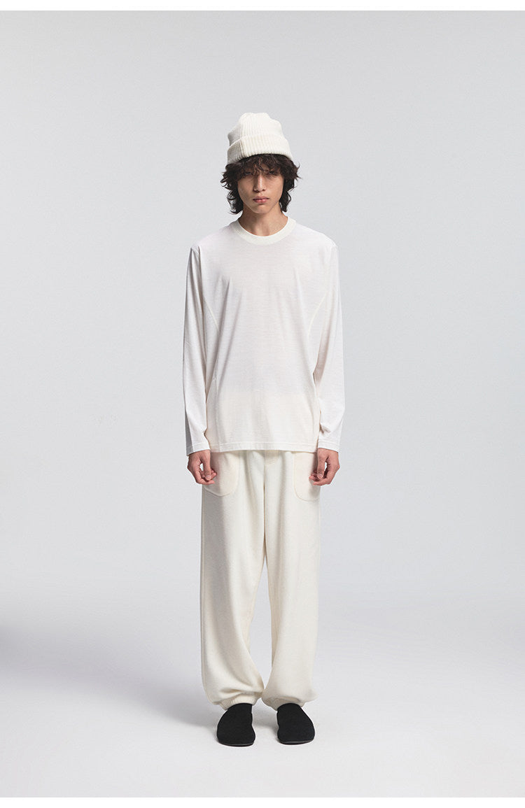 Fiber Blend Basic T-Shirt