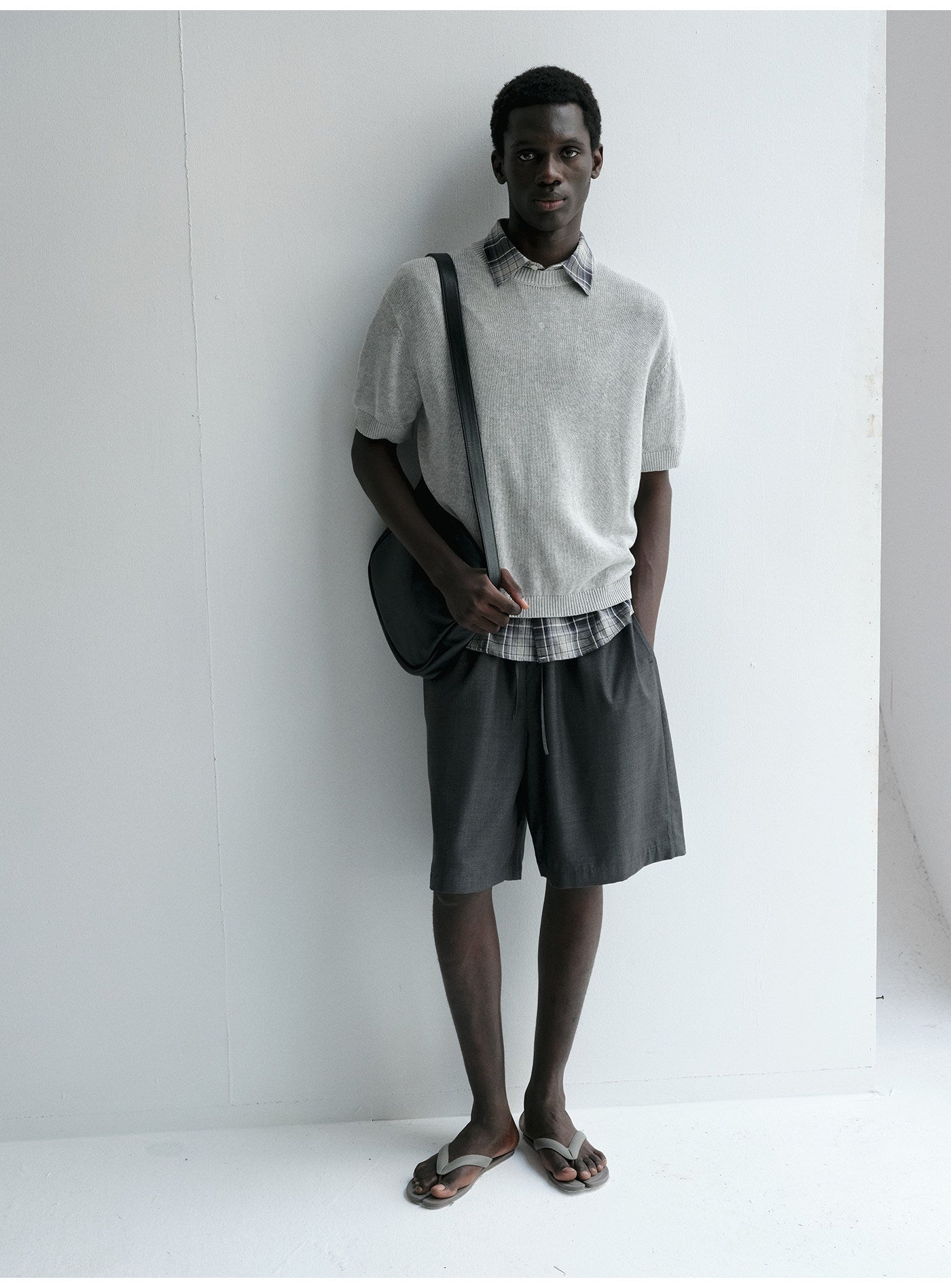 Wool Casual Shorts