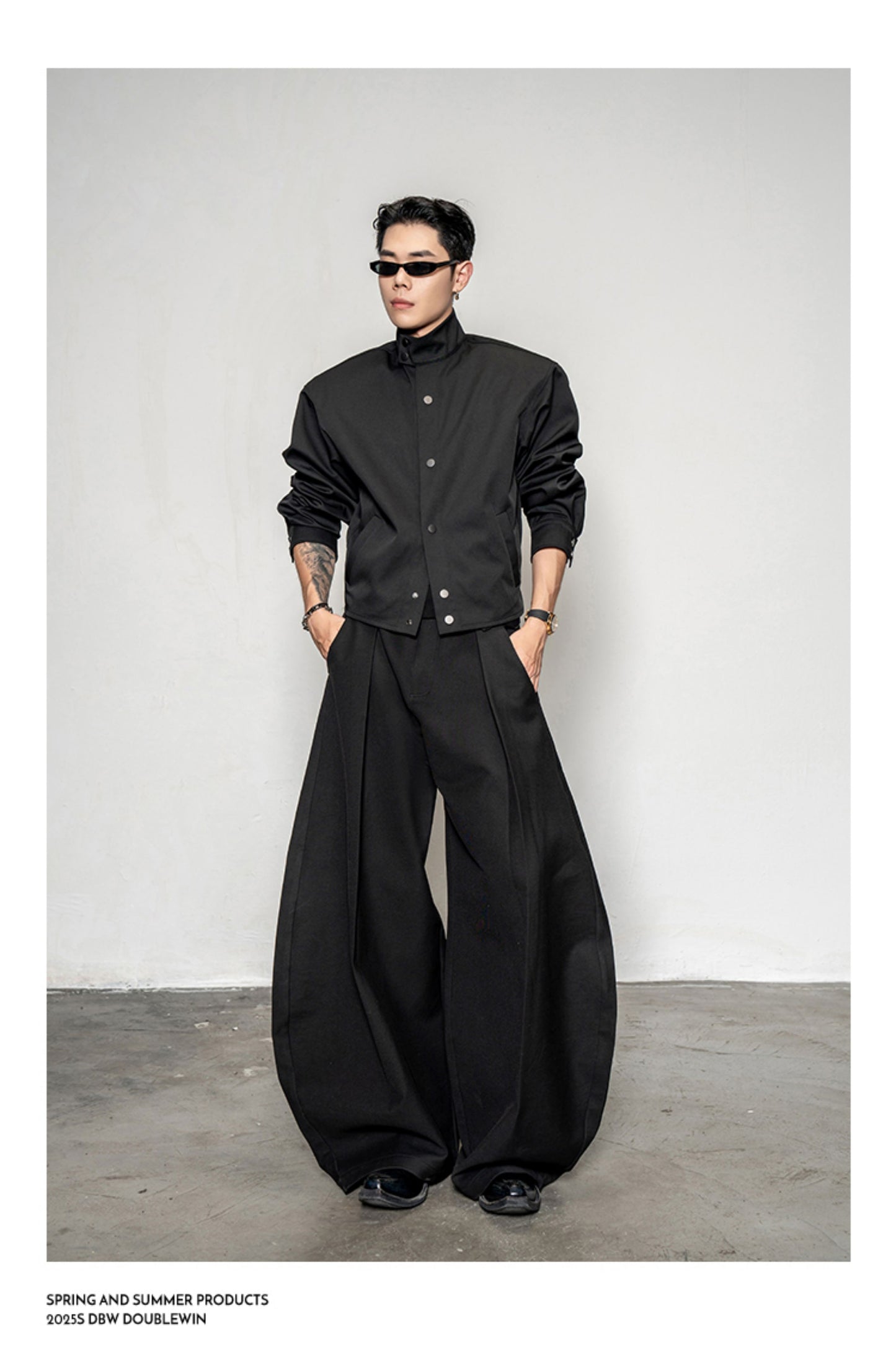 Straight-Waist Short Jacket