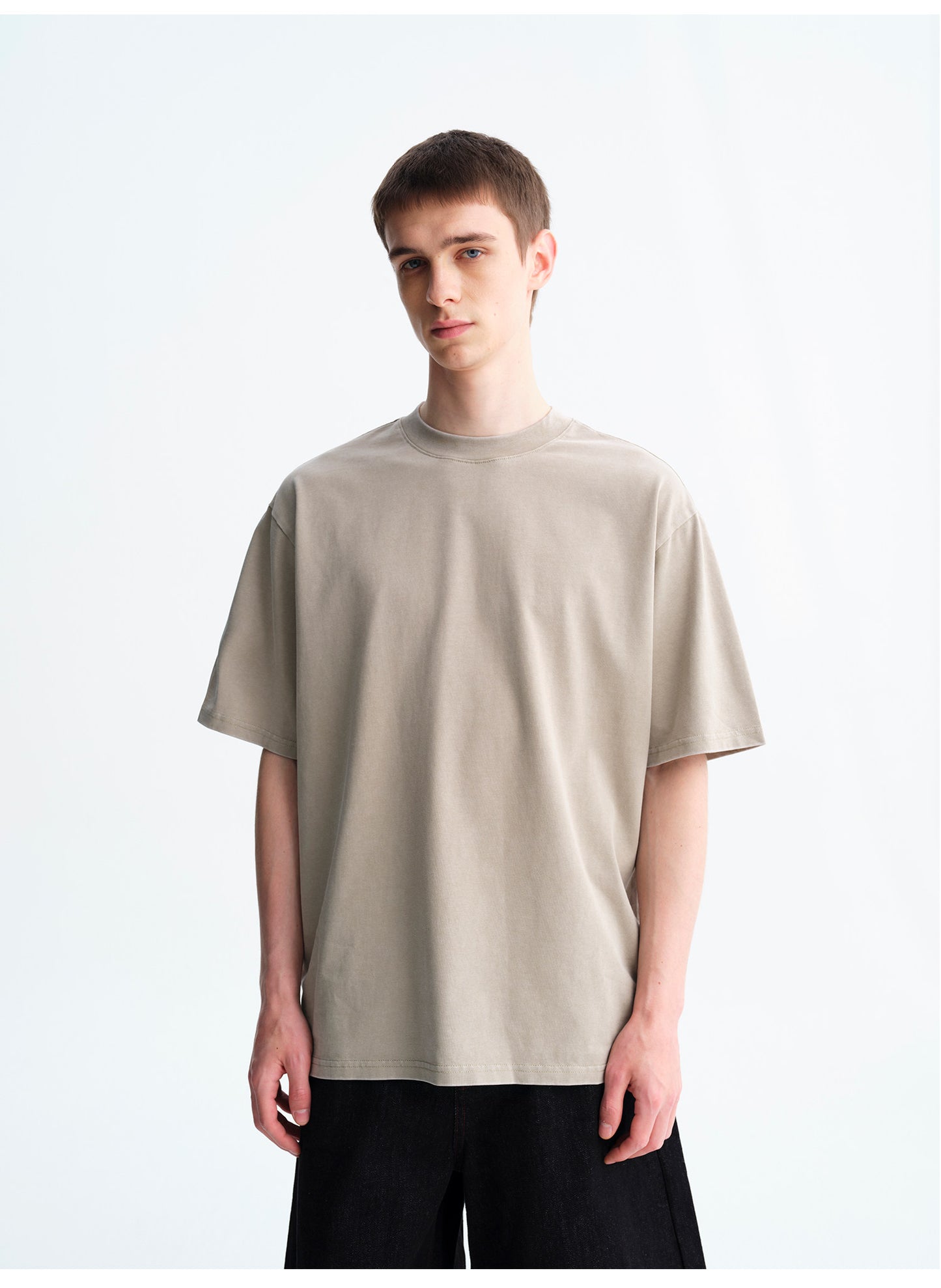 Distressed Cotton T-Shirt