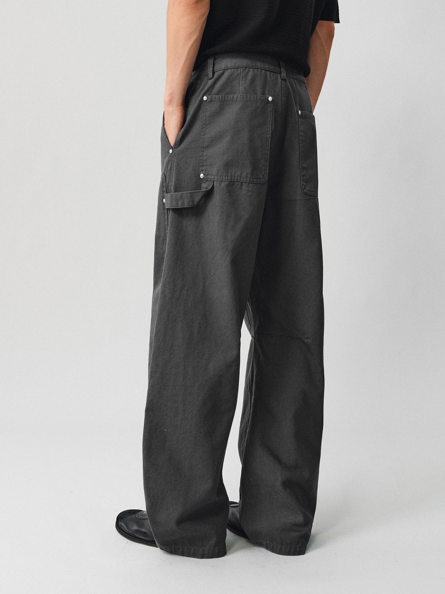 Curved-Blade Work Pants