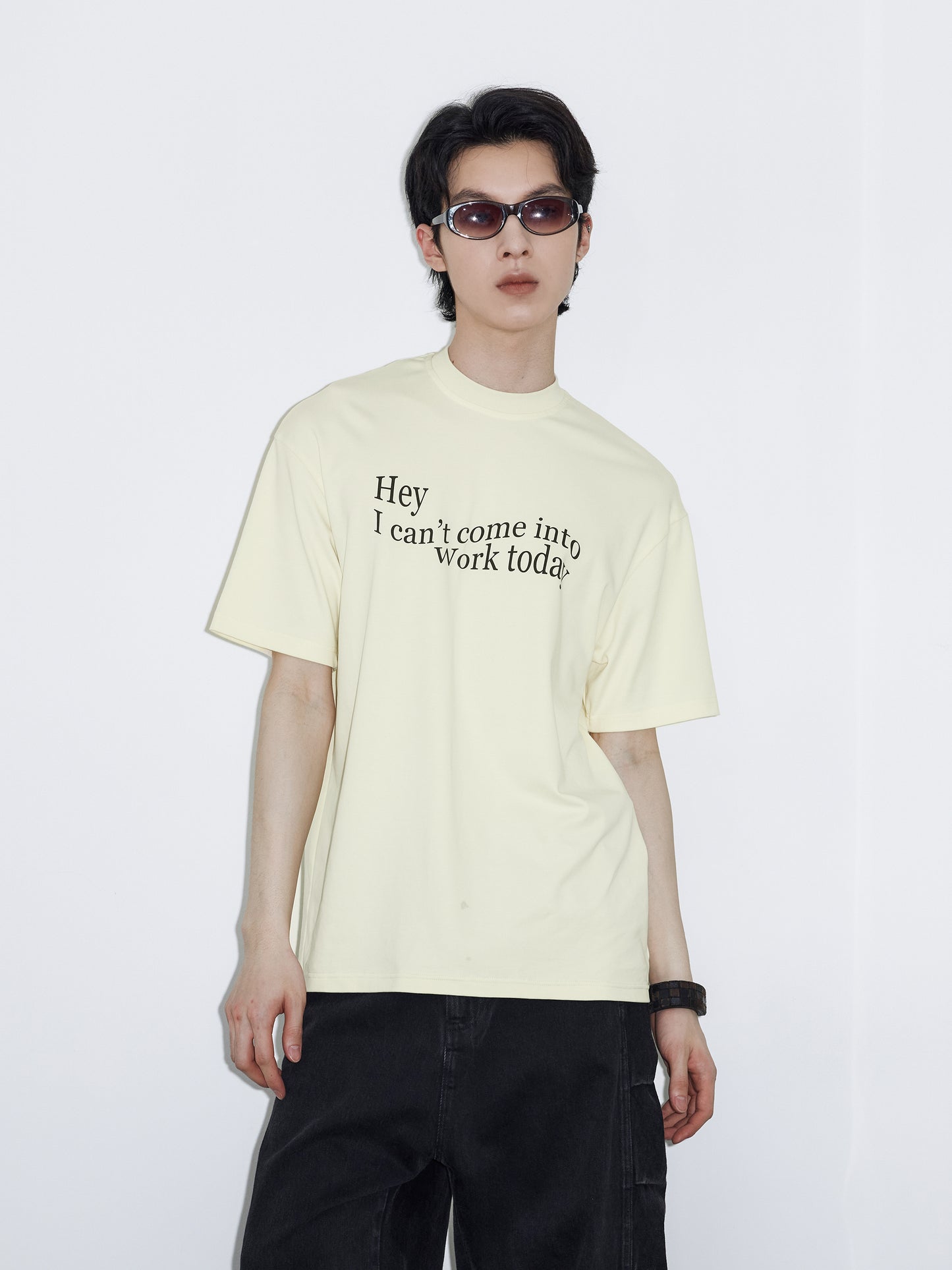 Printed Loose Short-Sleeved T-Shirt
