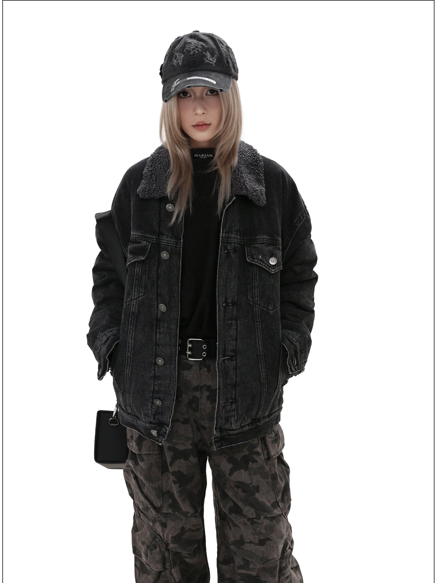 Damaged Thick Denim Jacket