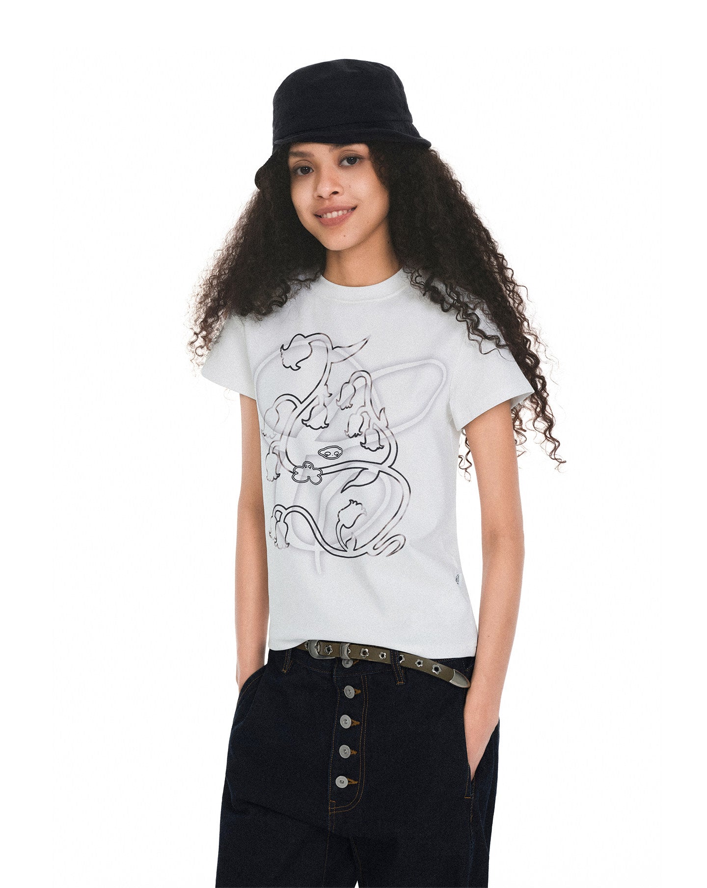 Retro Hand-Painted T-Shirts