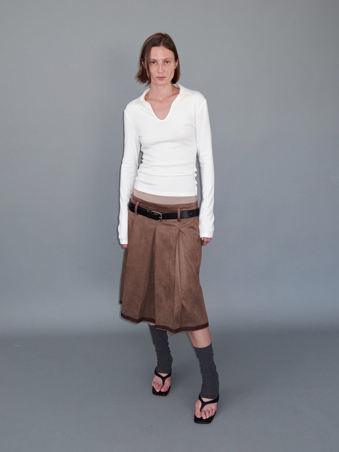 Small-Sized U-Neck T-Shirt