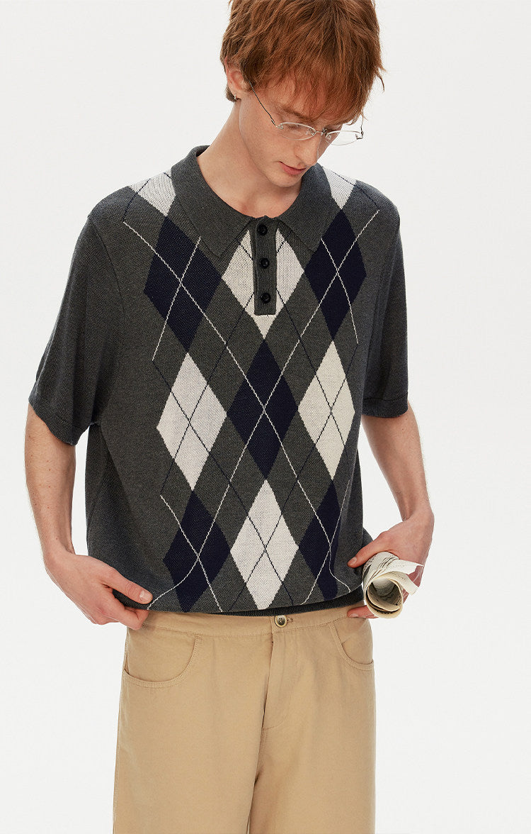 Retro-Preppy Style Knit