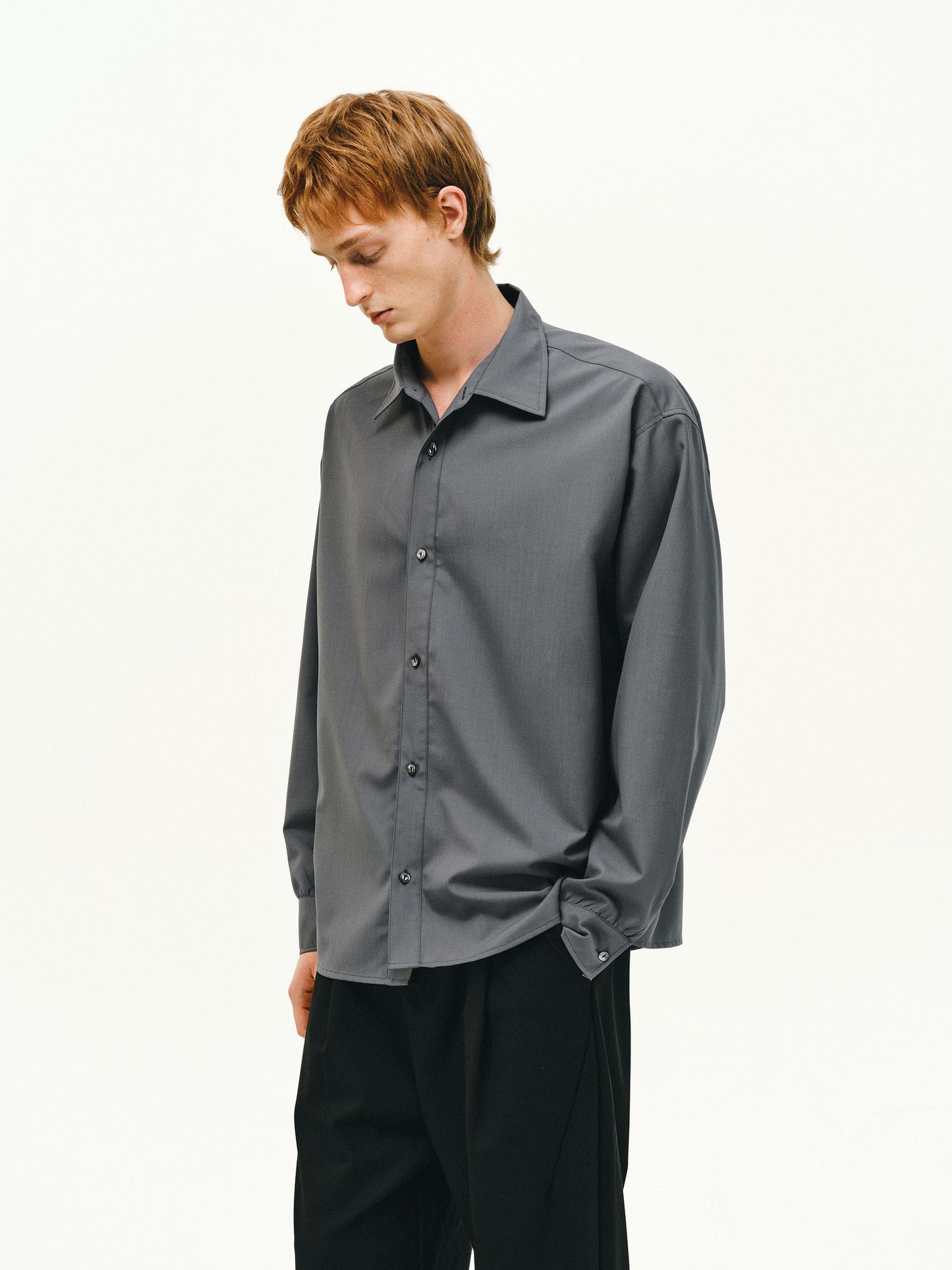 Wool Clean Fit Shirt