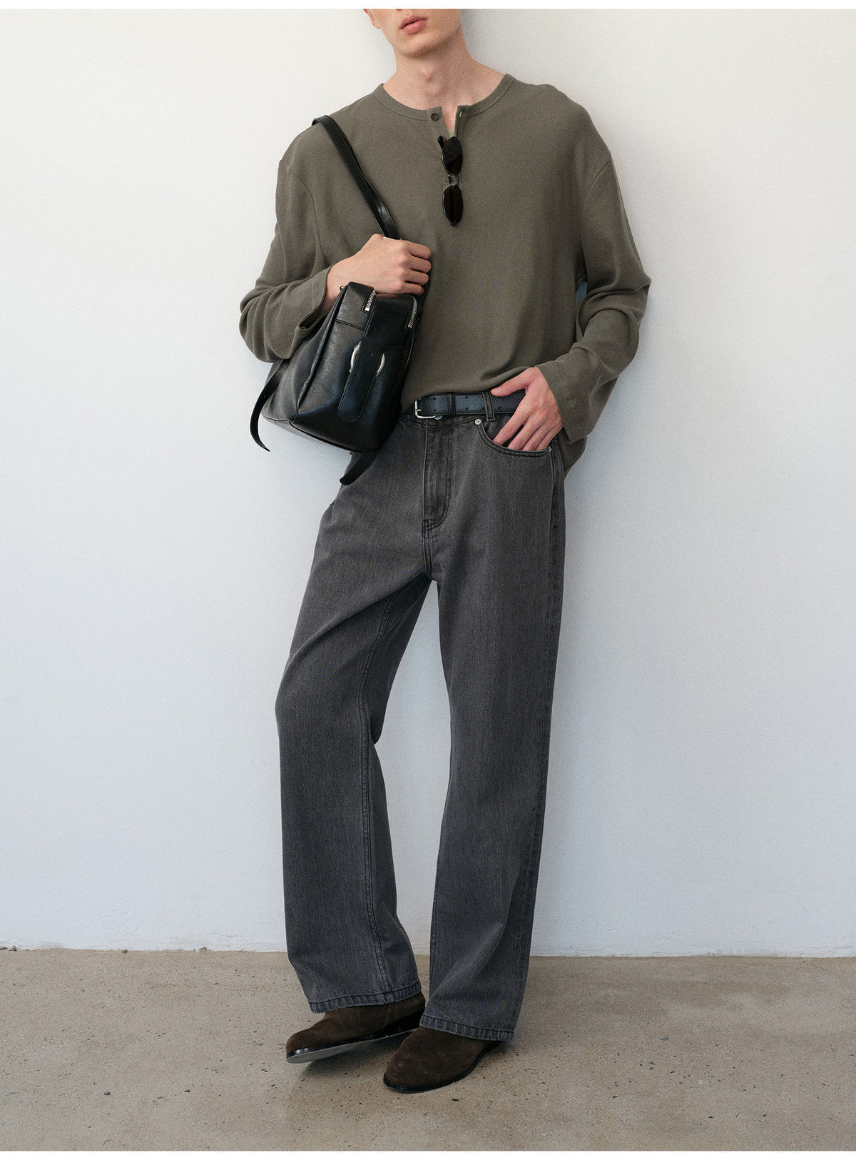 Henry Collar Base Layer T-Shirt