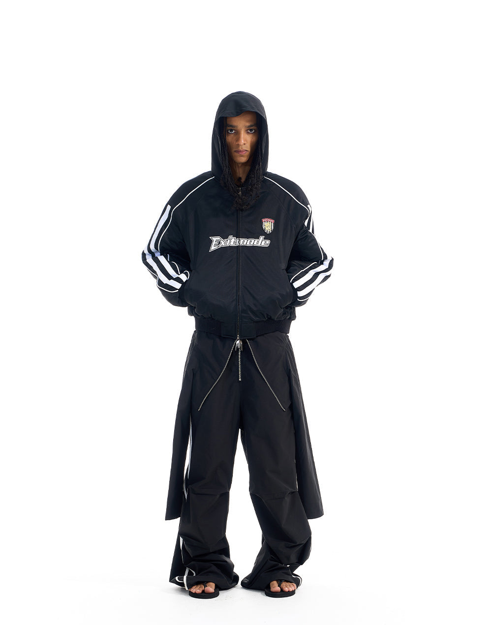 Badge Embroidery Cotton Jacket