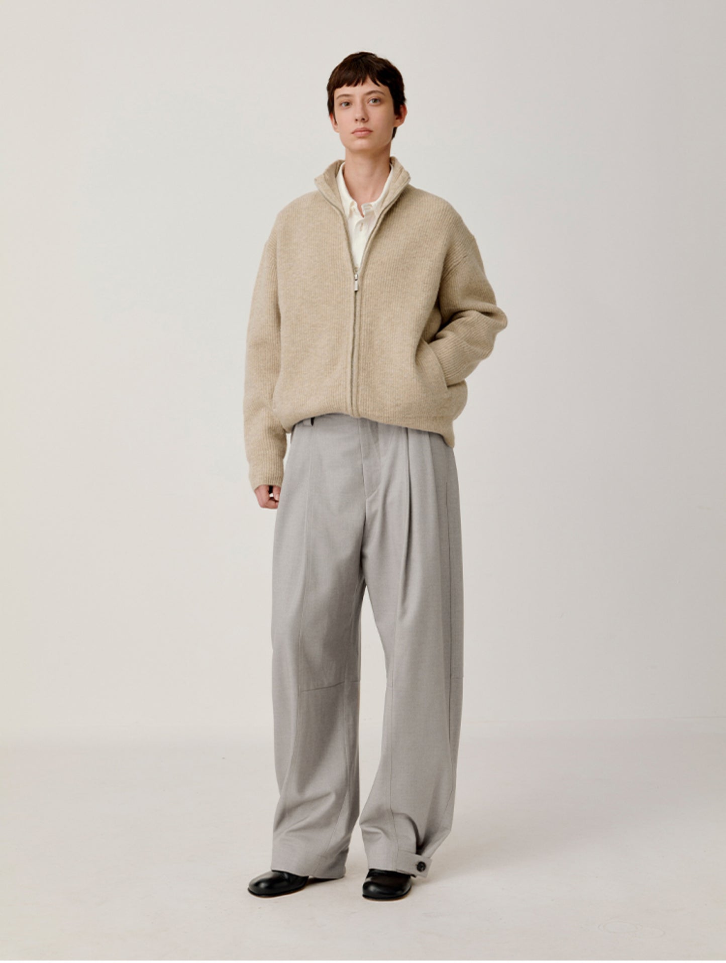 Three-Dimensional Construction Casual Pants