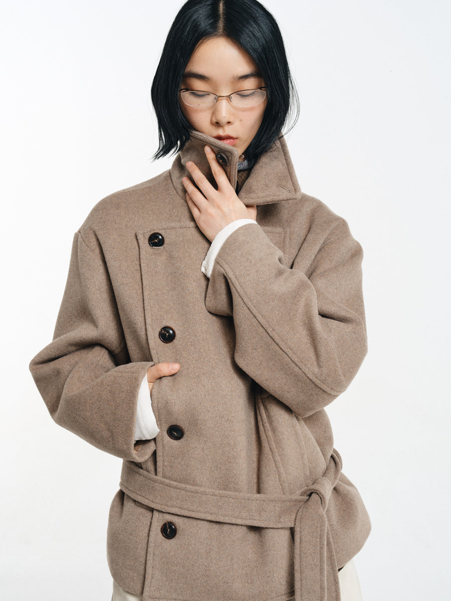 Sheep Wool Overcoat