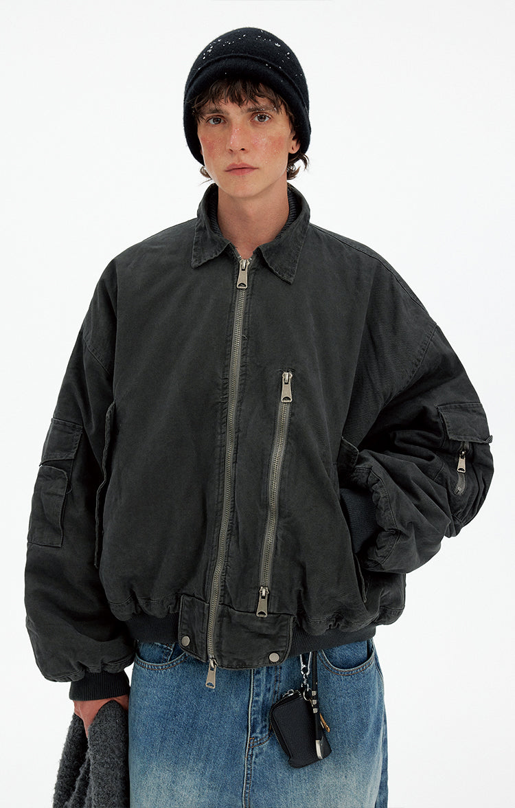Multi-Pocket Work Jacket