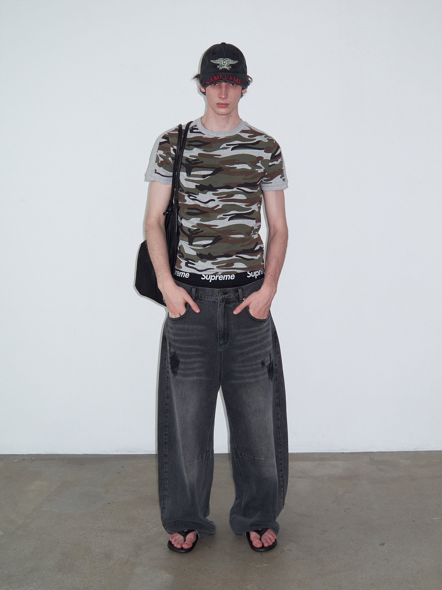 Camouflage Crew Neck T-Shirt