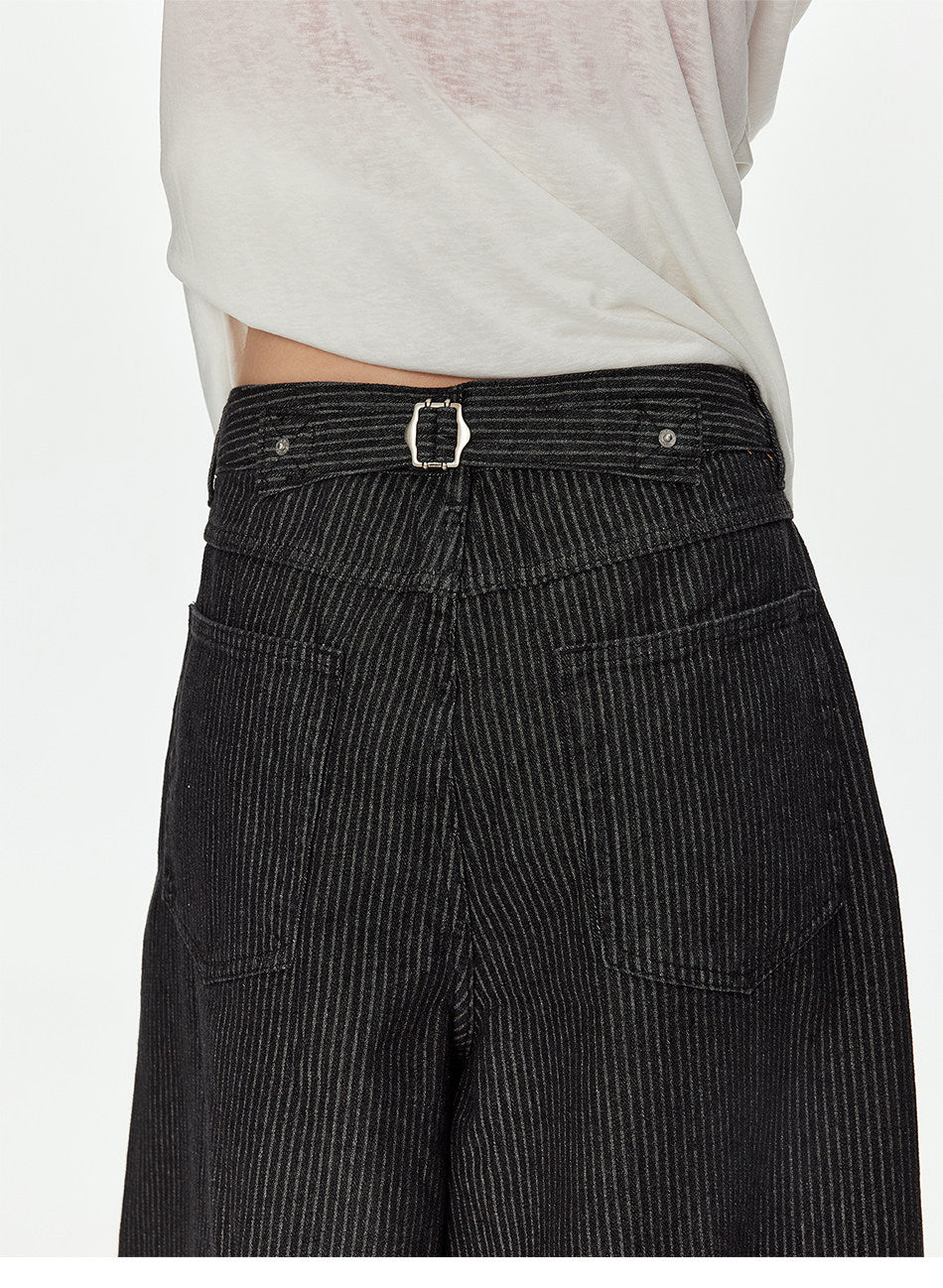 Paris Button Design Shorts