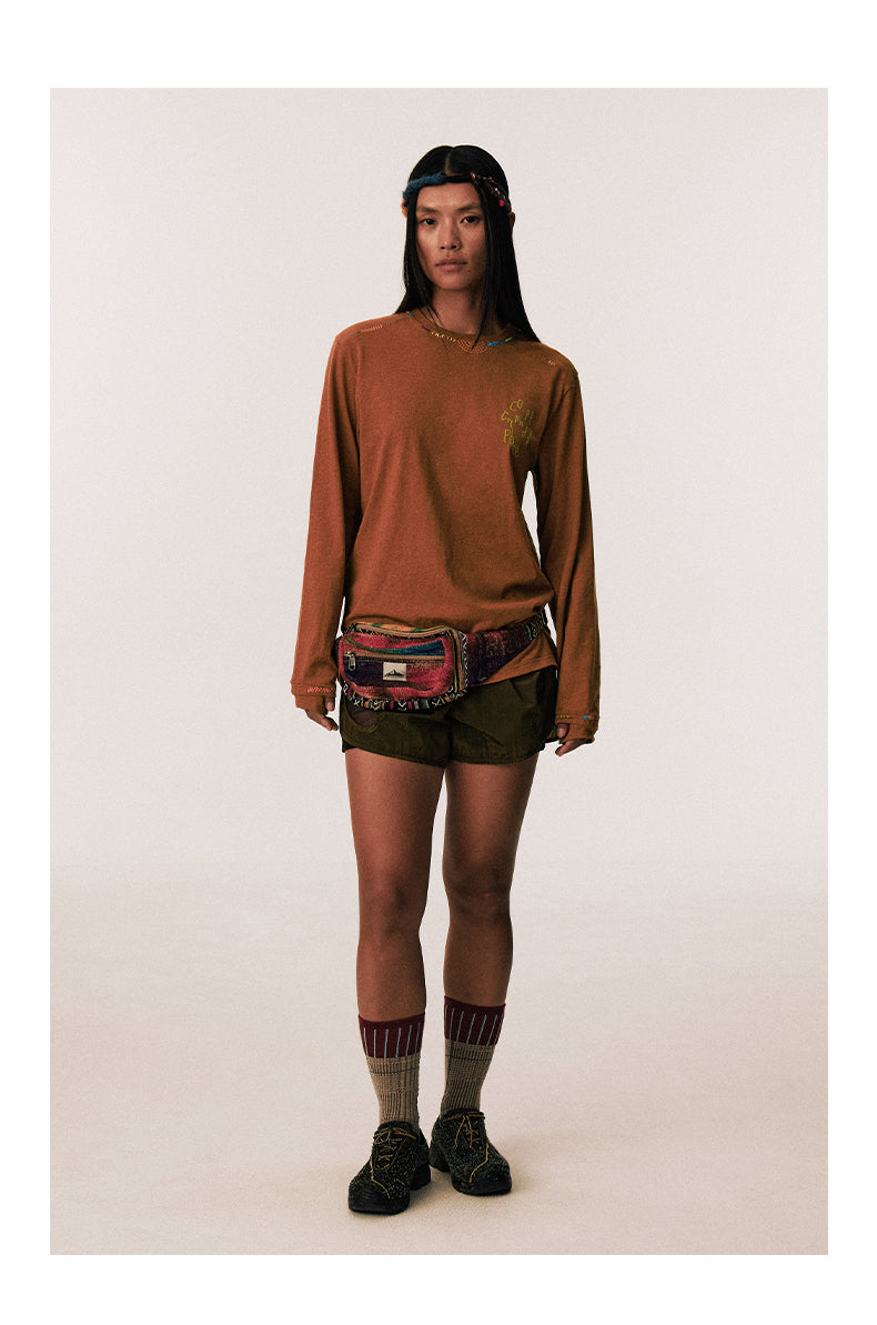 Embroidered Antibacterial T-Shirt