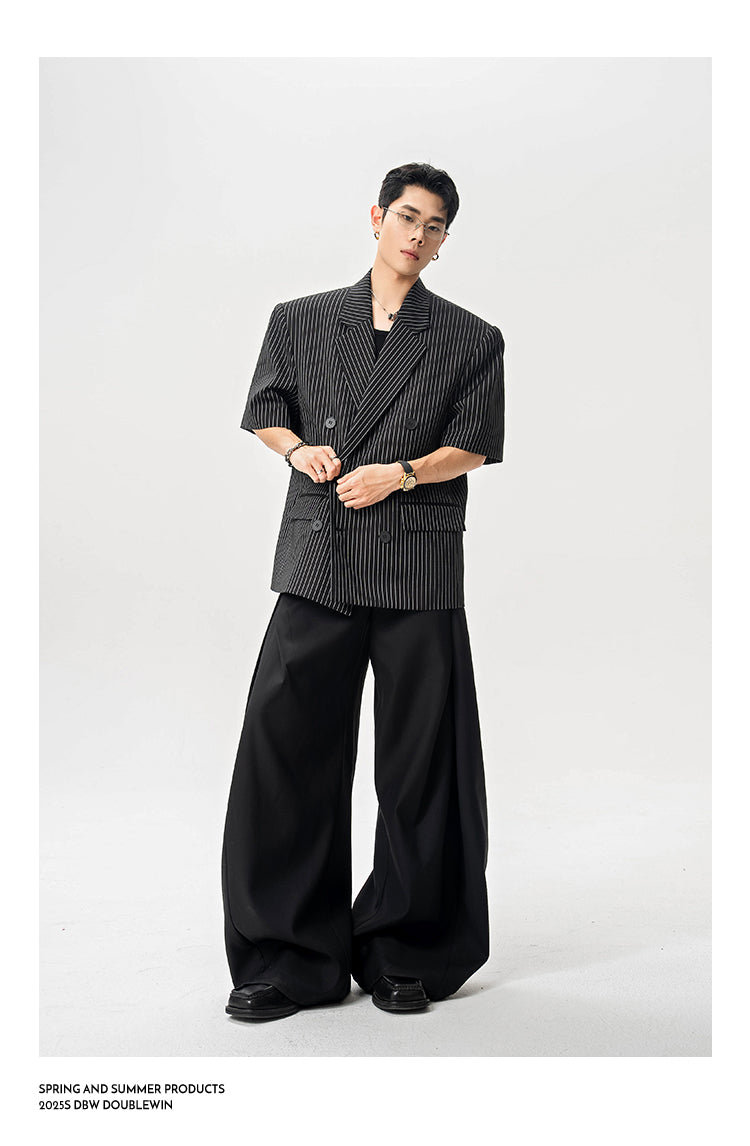 Wide Shoulder Jacket