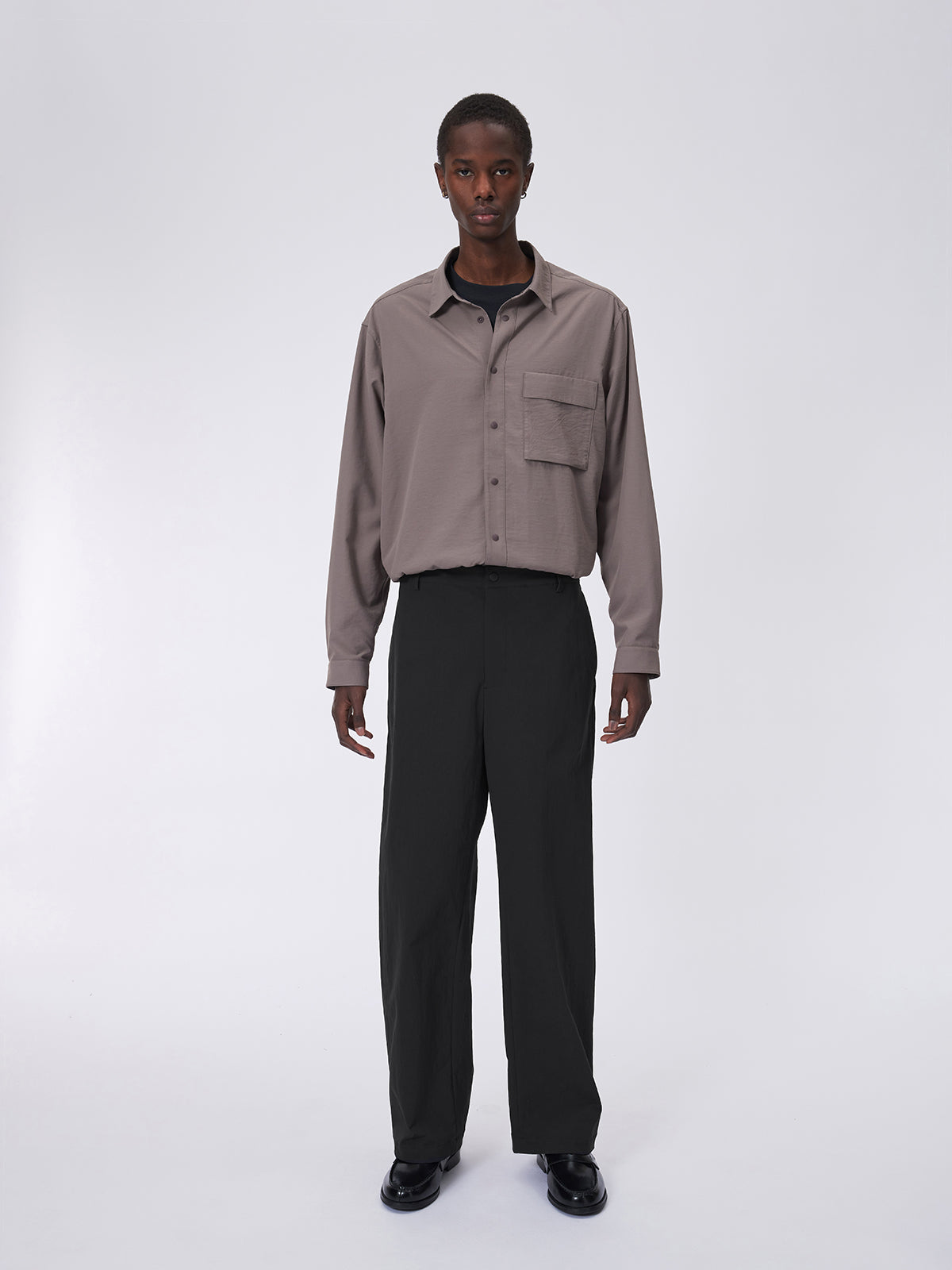 Water-repellent Straight Pants