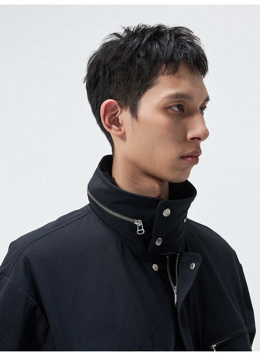 Short-length paratrooper jacket