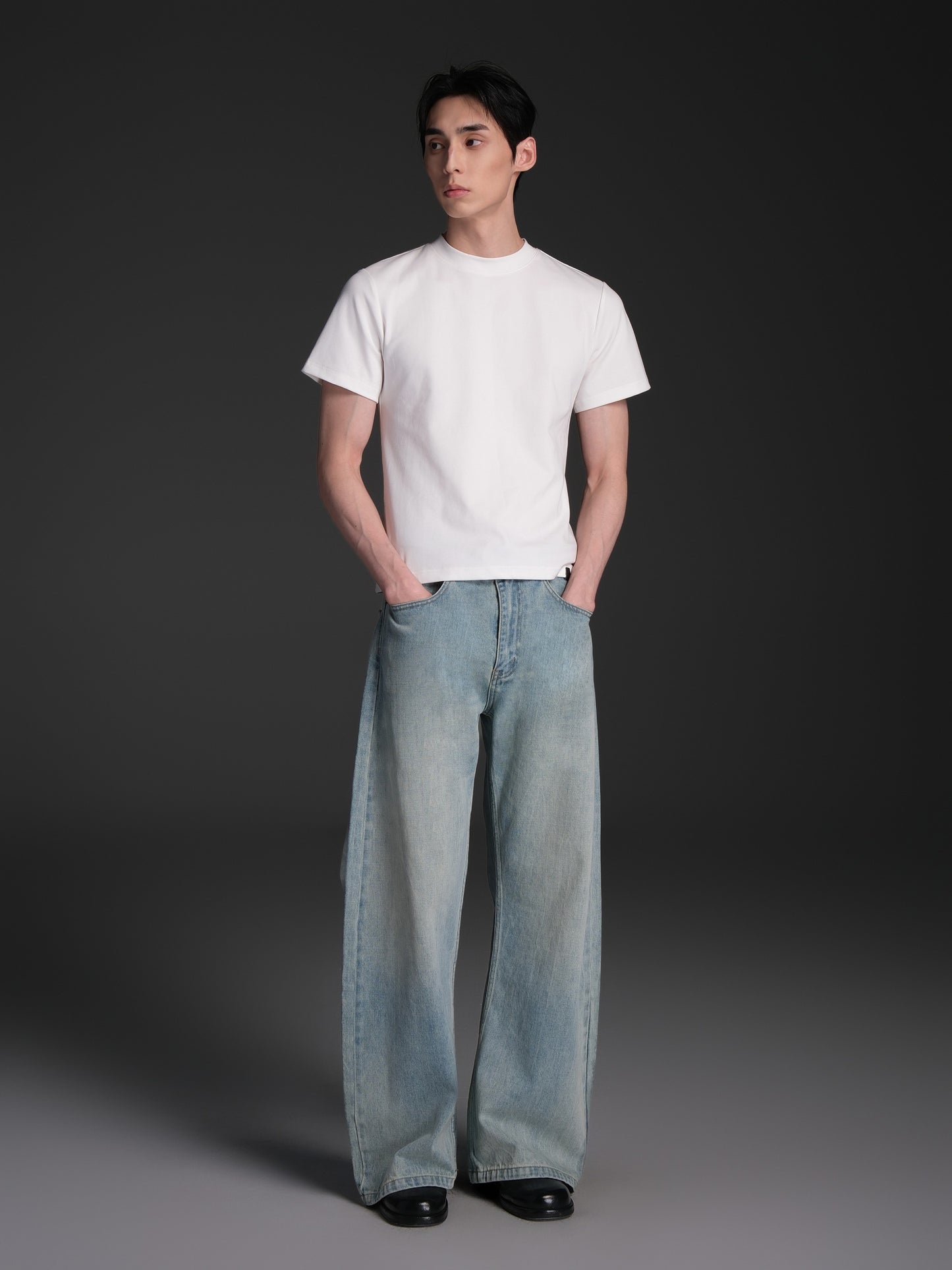 Scimitar wash jeans